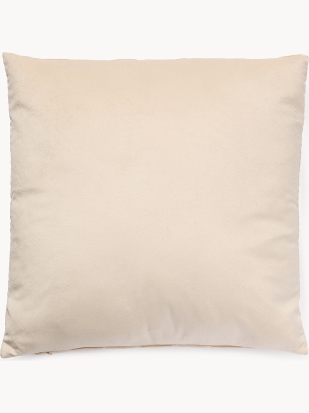 Cuscino in velluto plissettato 45x45cm