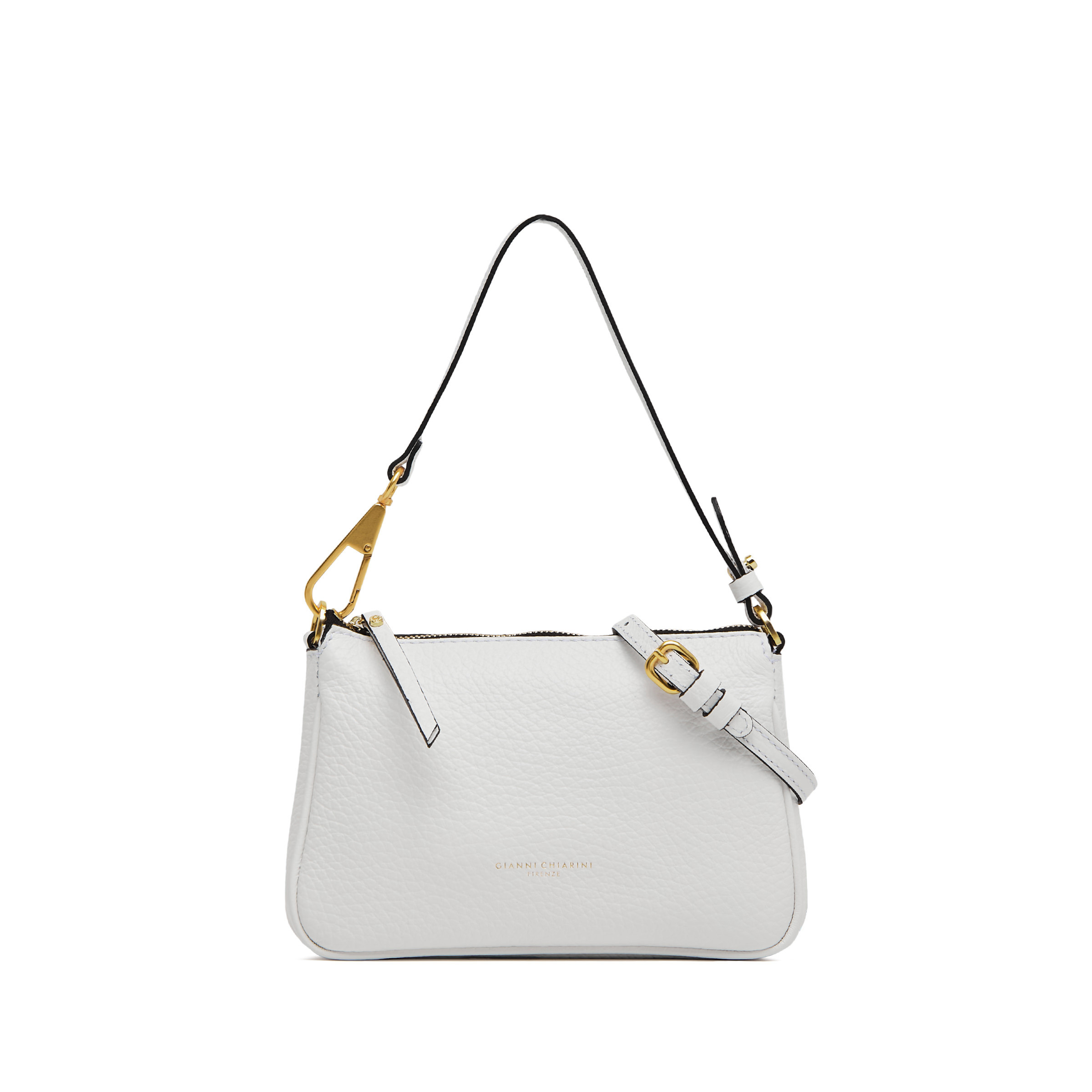 Gianni Chiarini - Brooke bag in leather, White, large image number 0