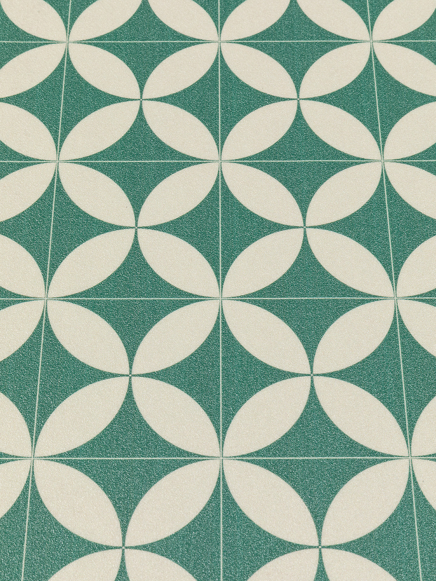Printed PVC kitchen mat, Green, large image number 1