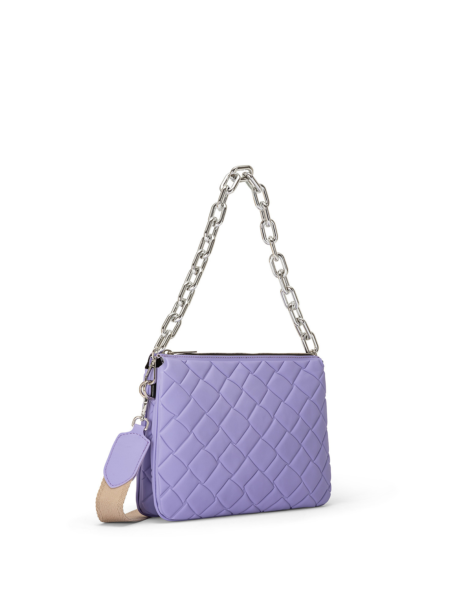 Medium shoulder bag, Purple, large image number 1