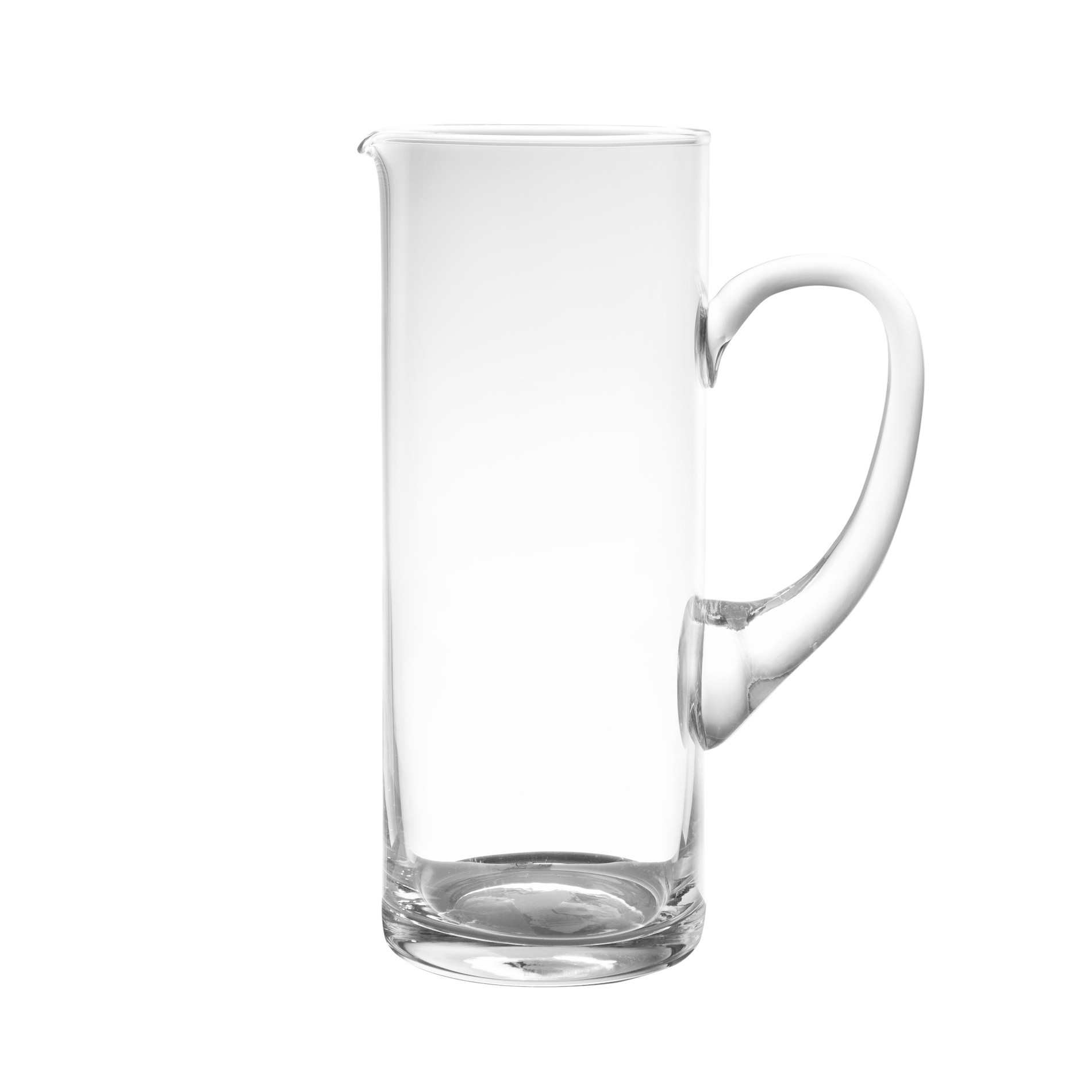 Glass jug, Transparent, large image number 0