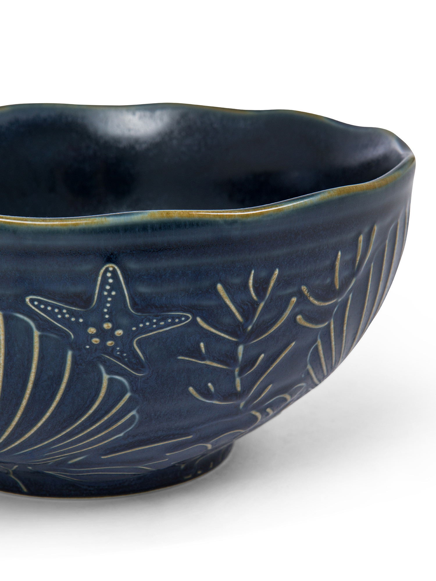 Blue porcelain cup, Dark Blue, large image number 1