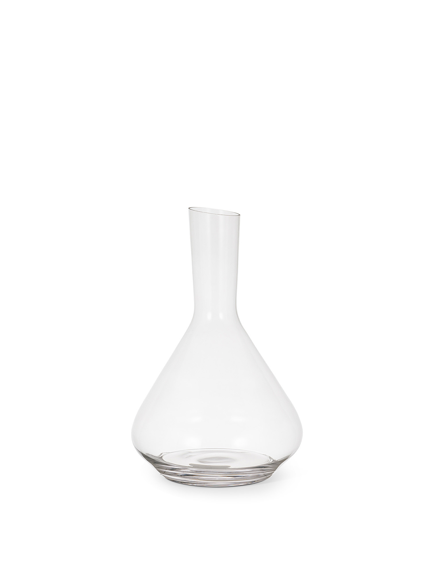 Plain glass decanter, Transparent, large image number 0