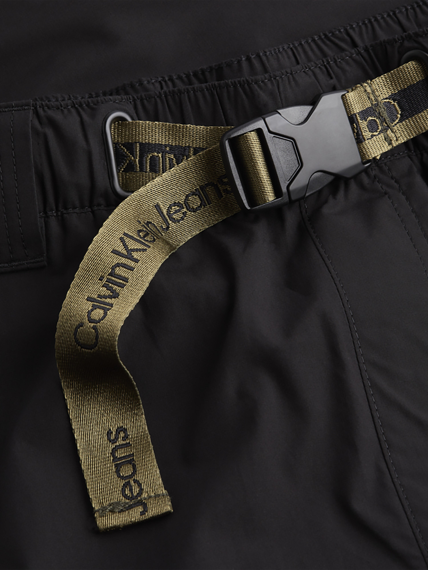 Pantalone con cintura, Nero, large image number 1
