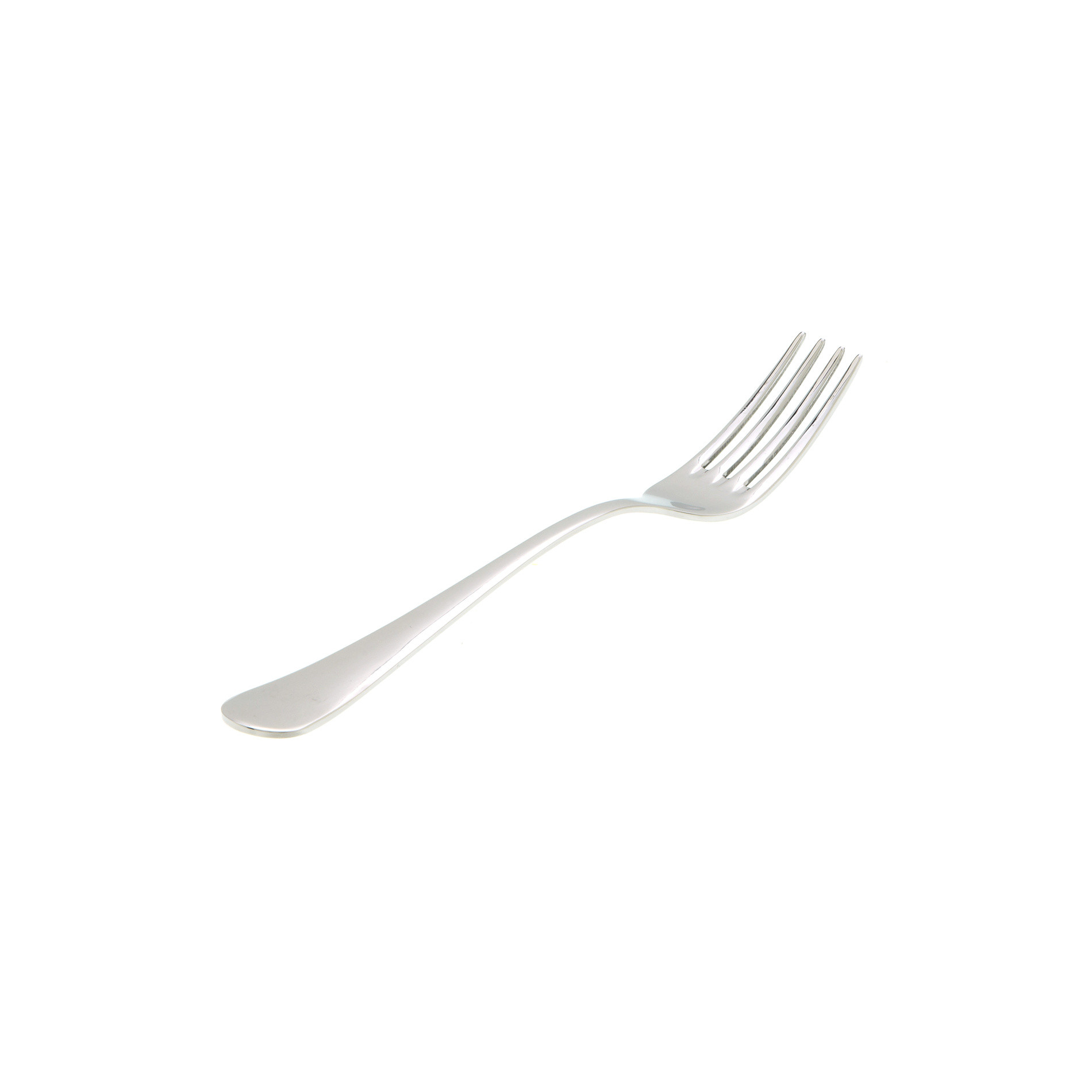 Milano dinner fork, Silver Grey, large image number 0