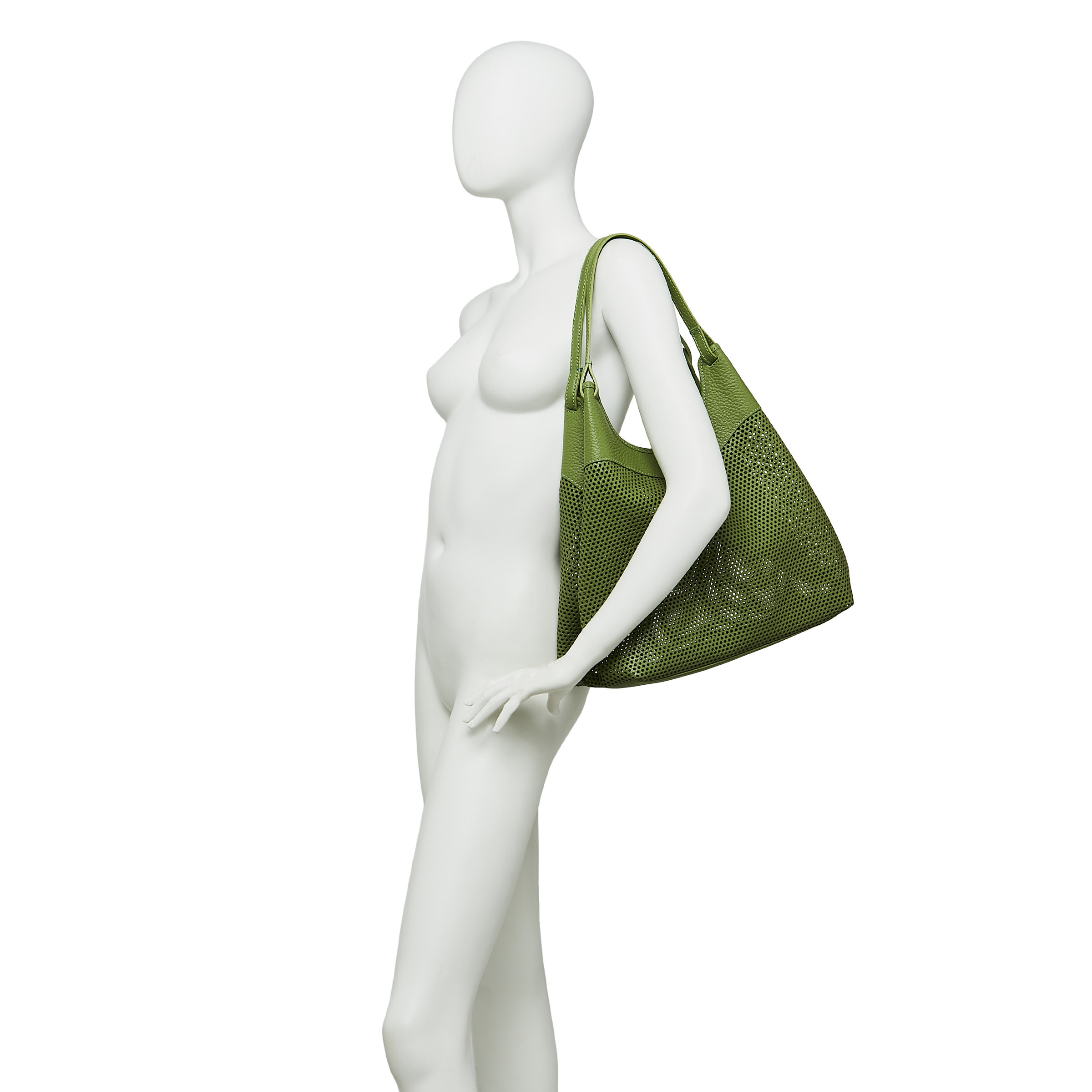 Gianni Chiarini - Dua bag in leather, White, large image number 5