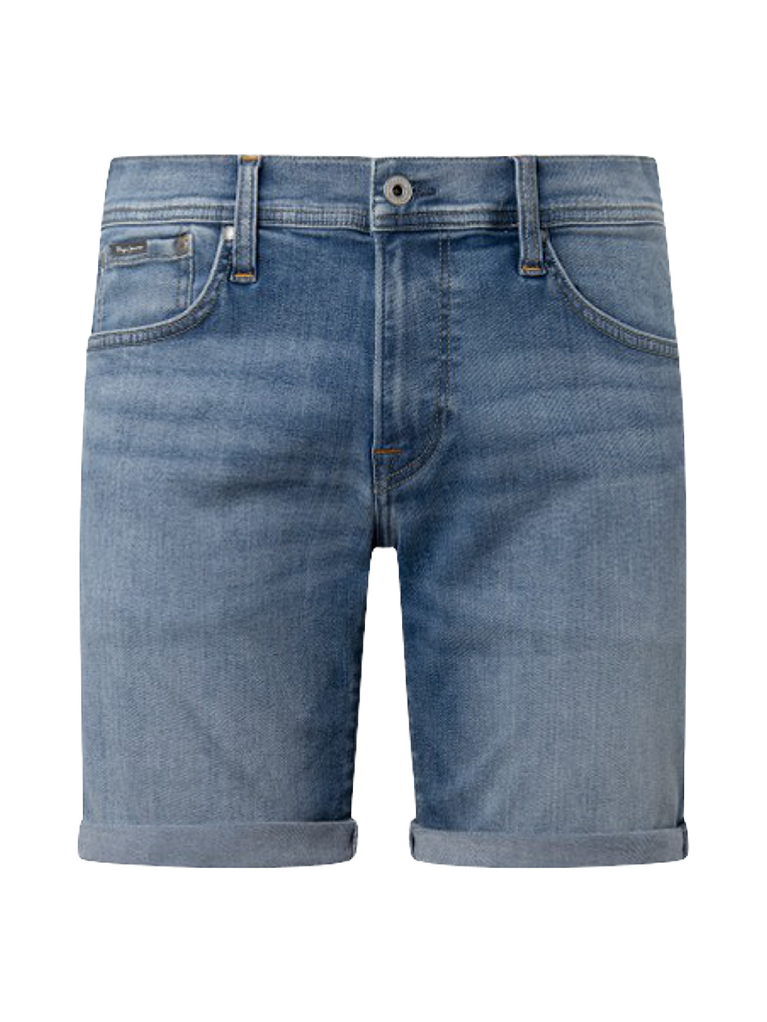 Cane short slim fit low waist jeans, Denim, large image number 0
