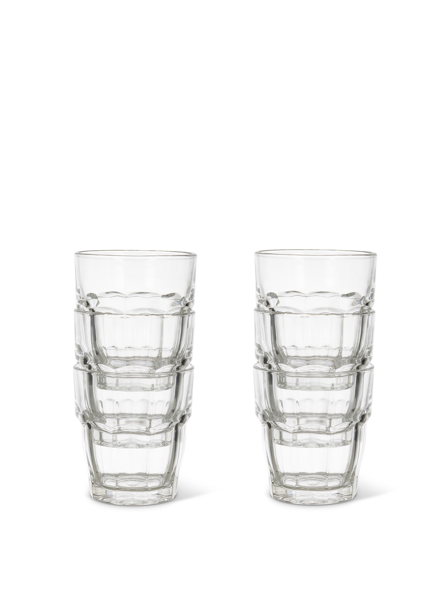 Set of 6 rocks glasses, Transparent, large image number 1