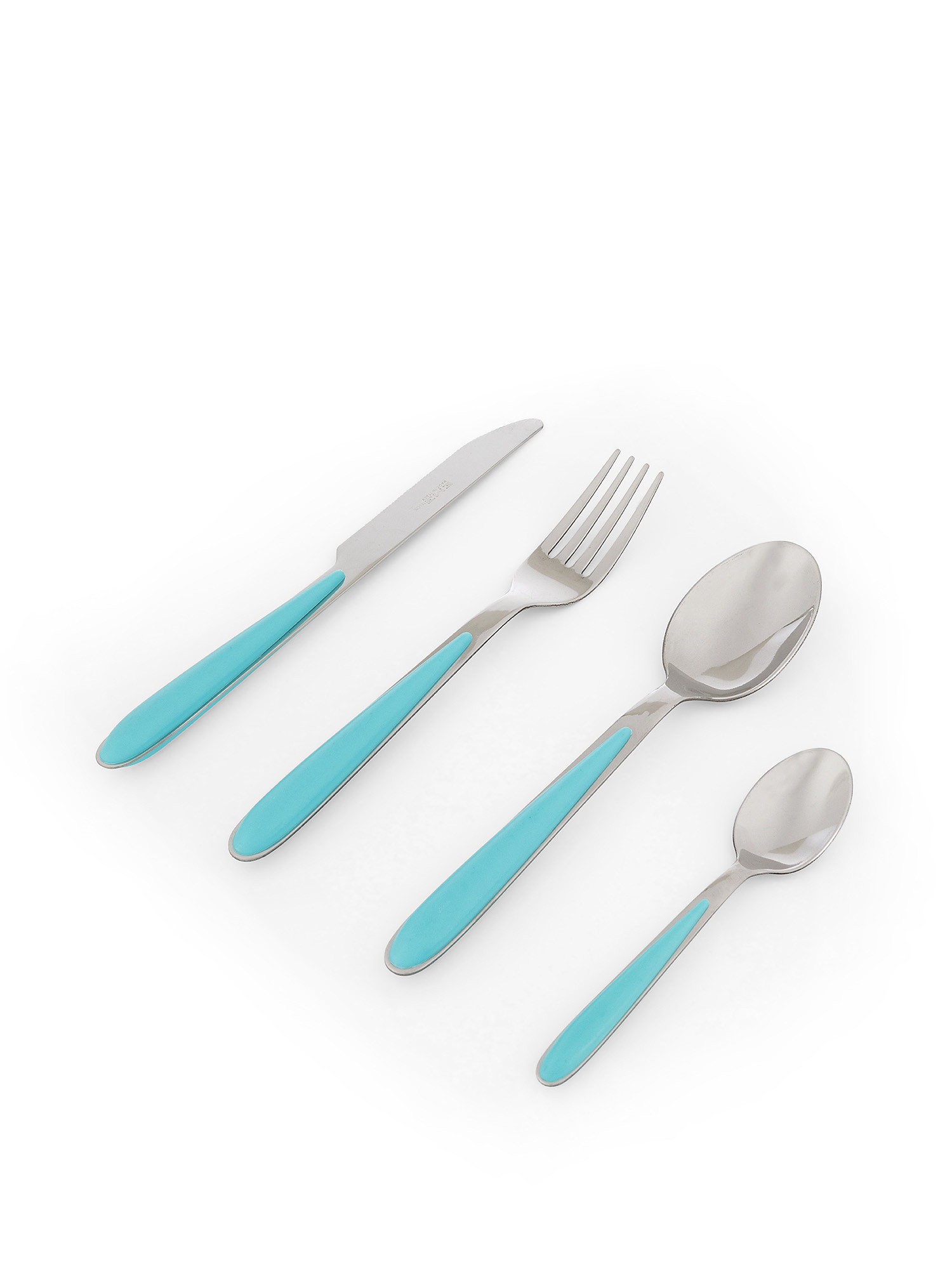Caribe 24-piece cutlery set, Light Blue, large image number 0