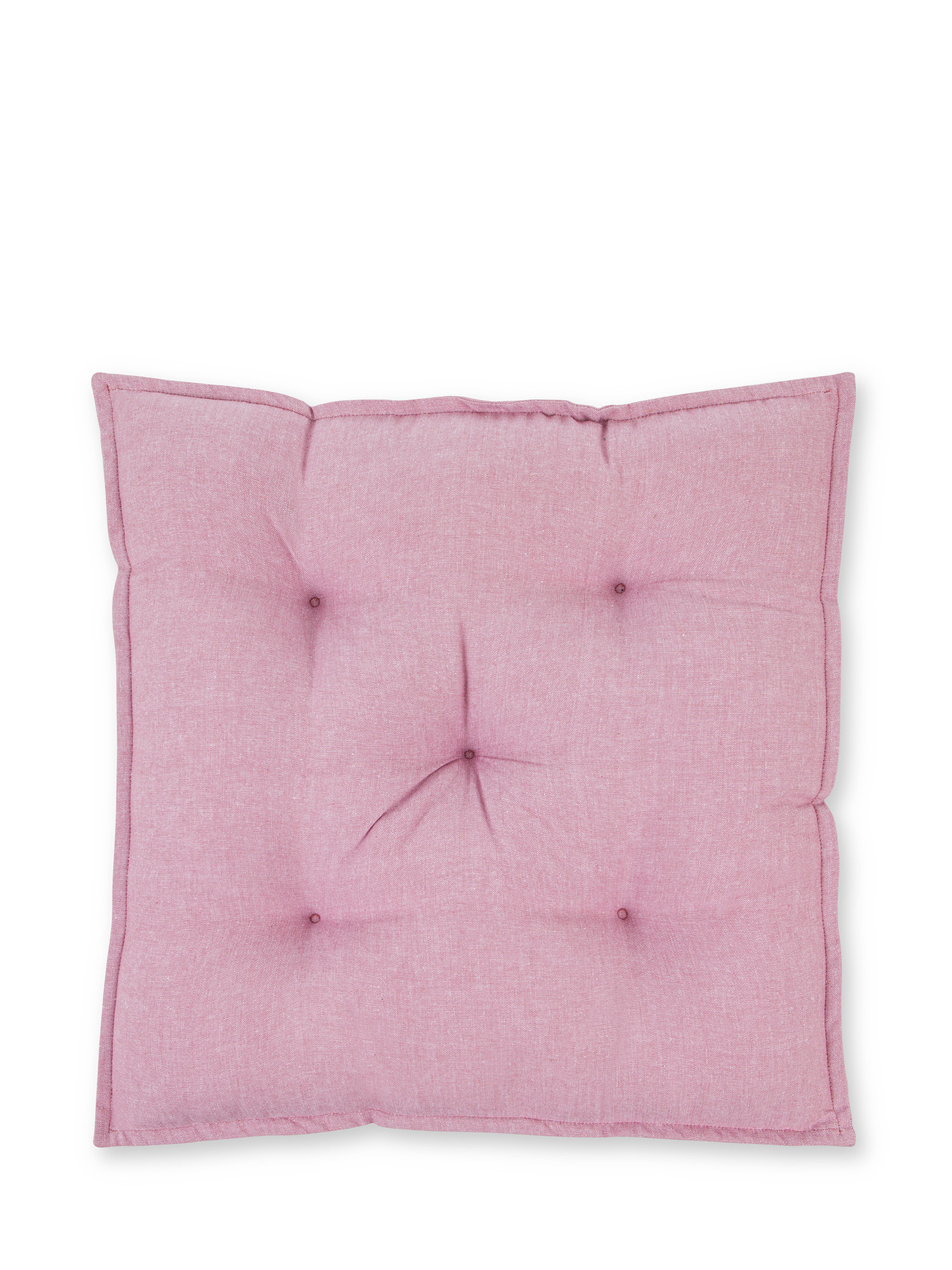 Mattress fabric cushion, Pink, large image number 0