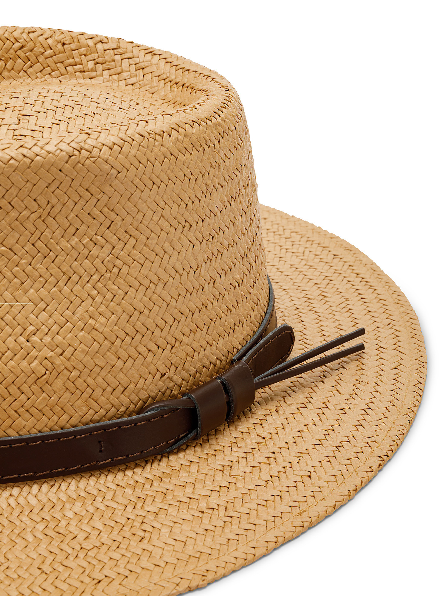 Straw panama hat, Light Beige, large image number 1