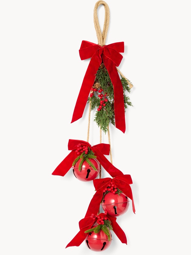 Hanging decoration with bells