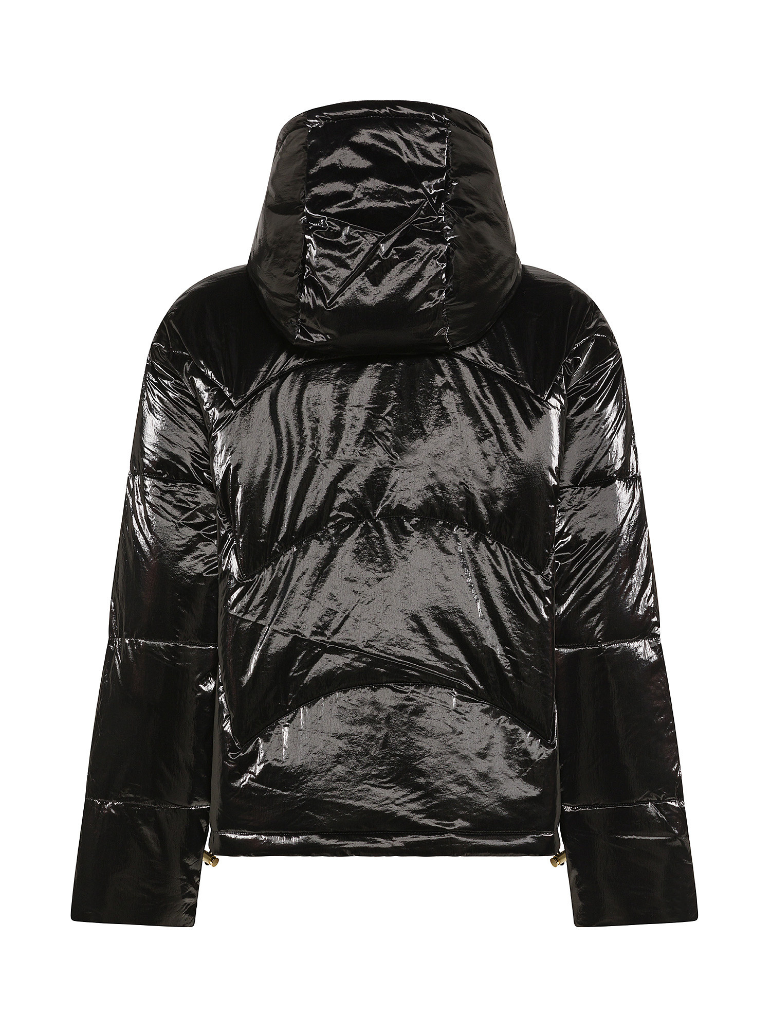Armani Exchange - Padded nylon jacket, Black, large image number 1