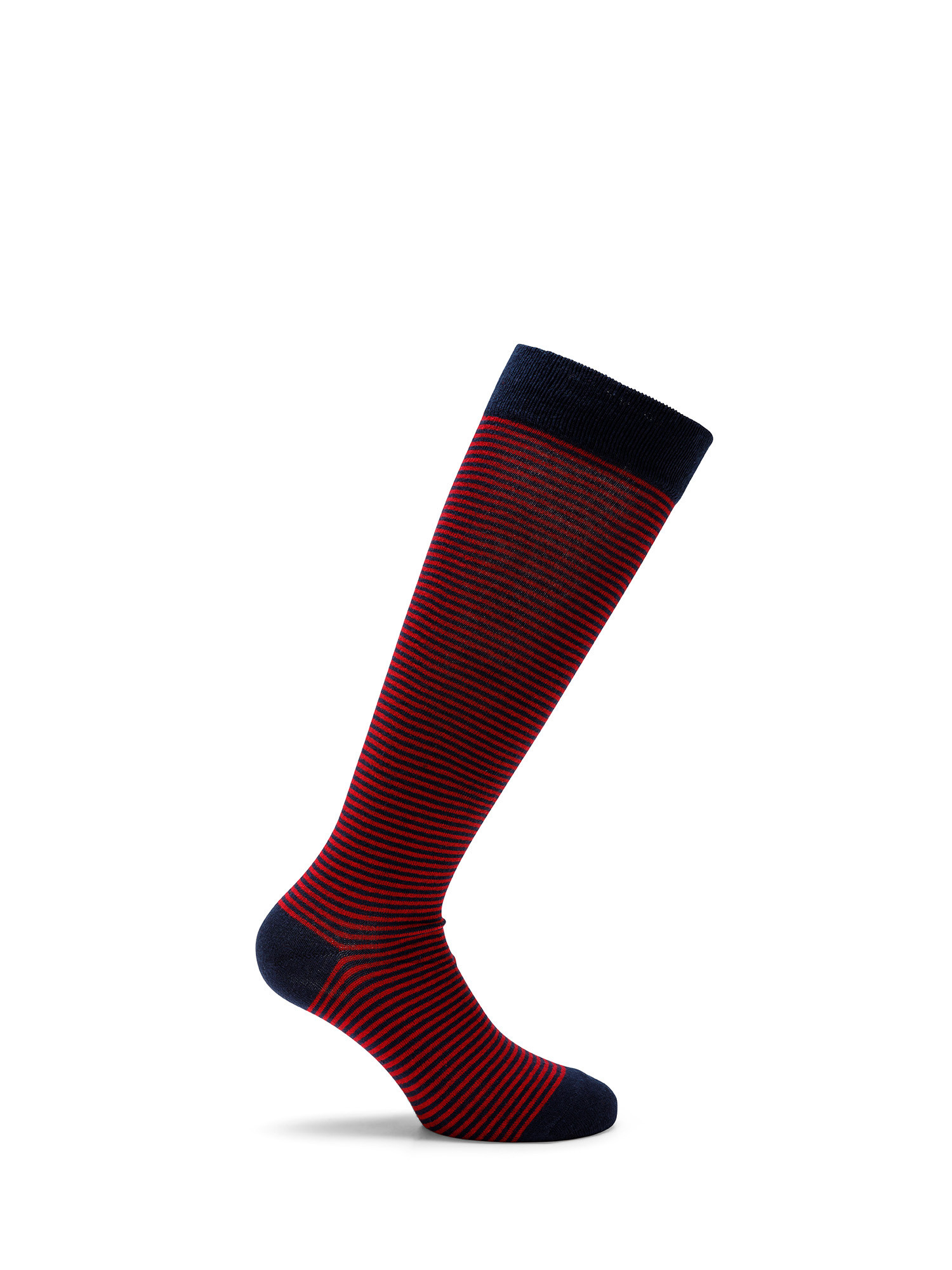 Luca D'Altieri - Set of 3 patterned long socks, Blue, large image number 3