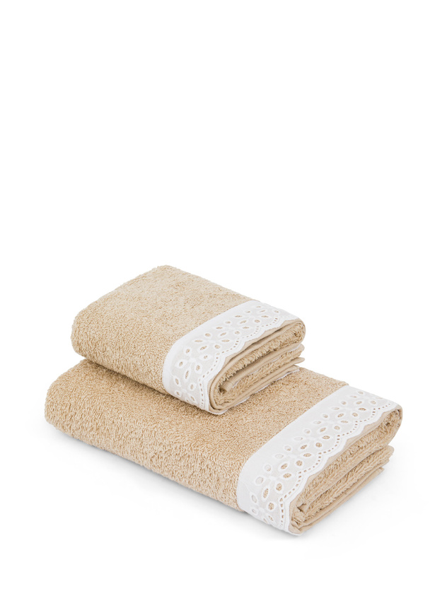 Fiera del Bianco: set asciugamani bagno in Sconto