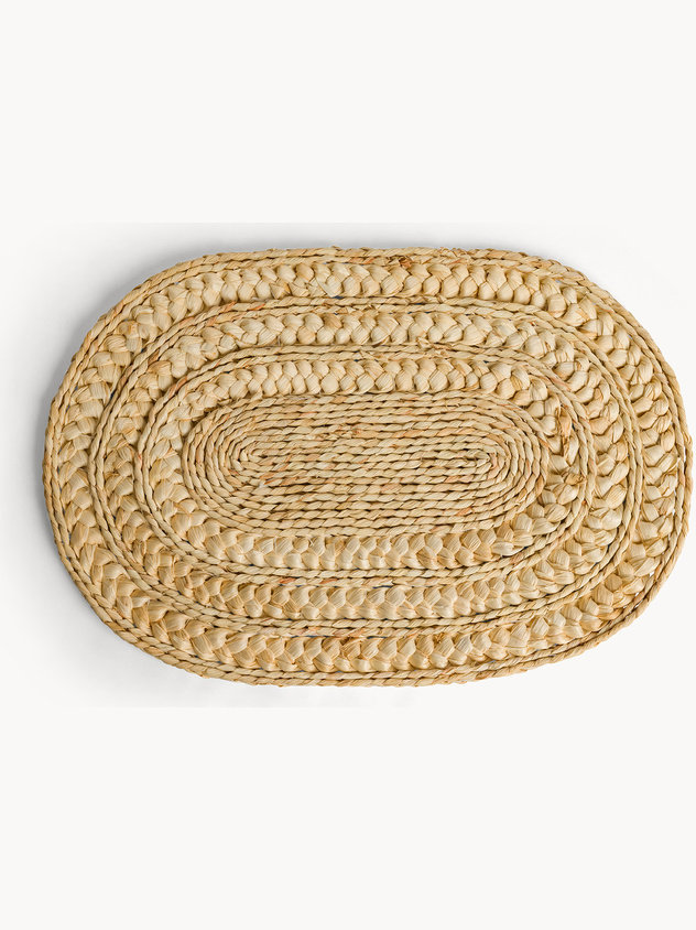 Corn fiber placemat
