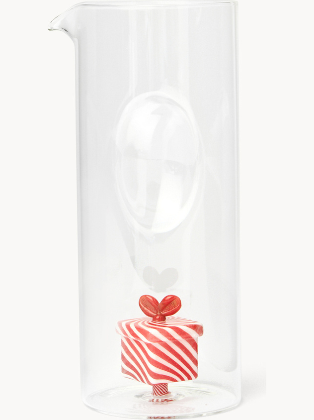 Borosilicate Glass Carafe with Gift Detail