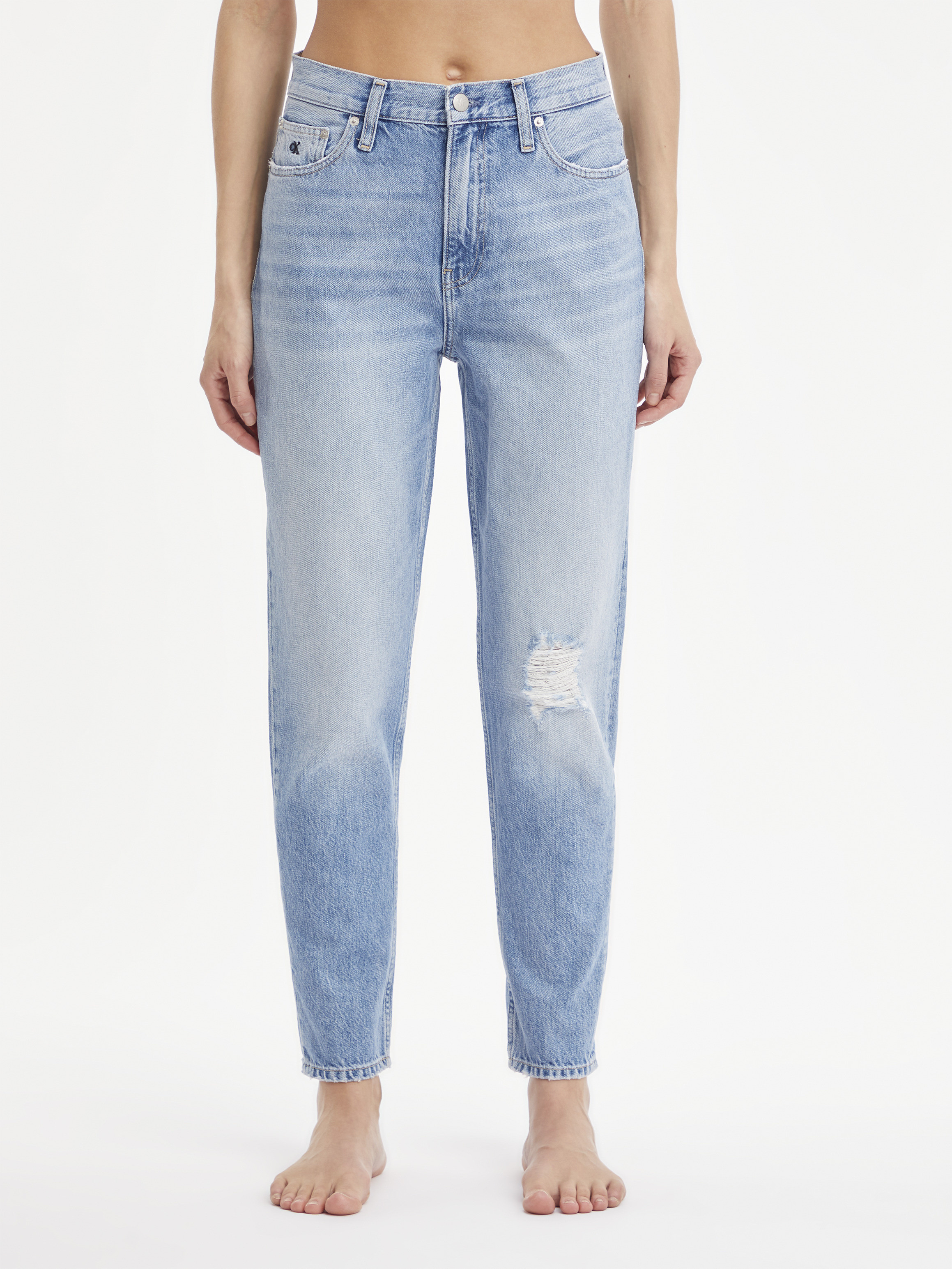 Calvin Klein Jeans - Jeans mom fit, Denim, large image number 4