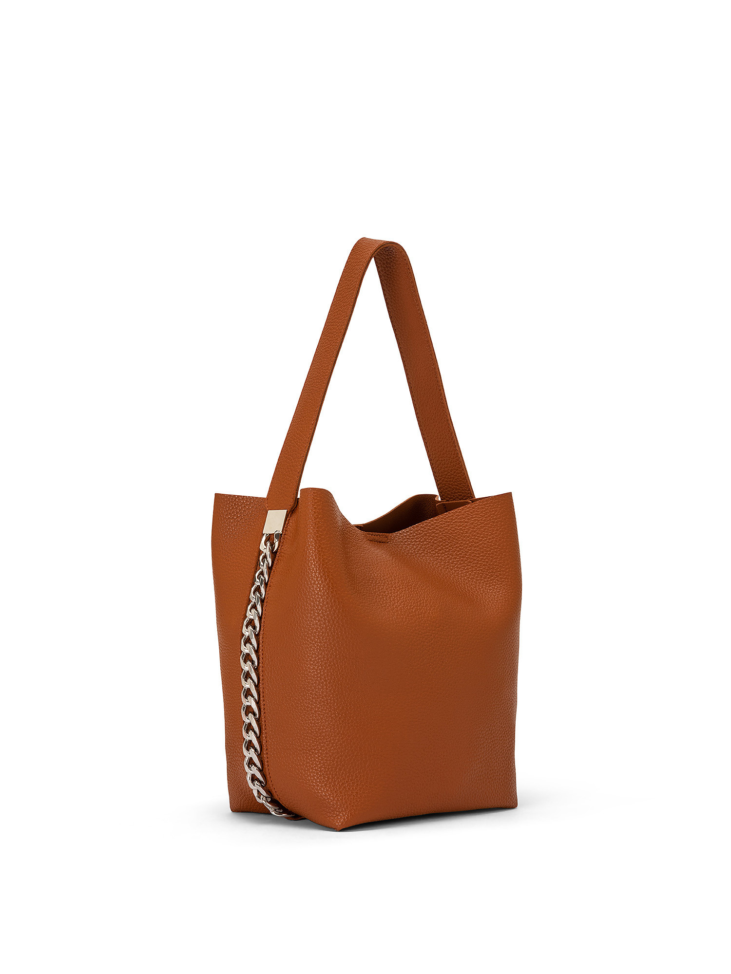 Hobo bag, Leather Brown, large image number 1