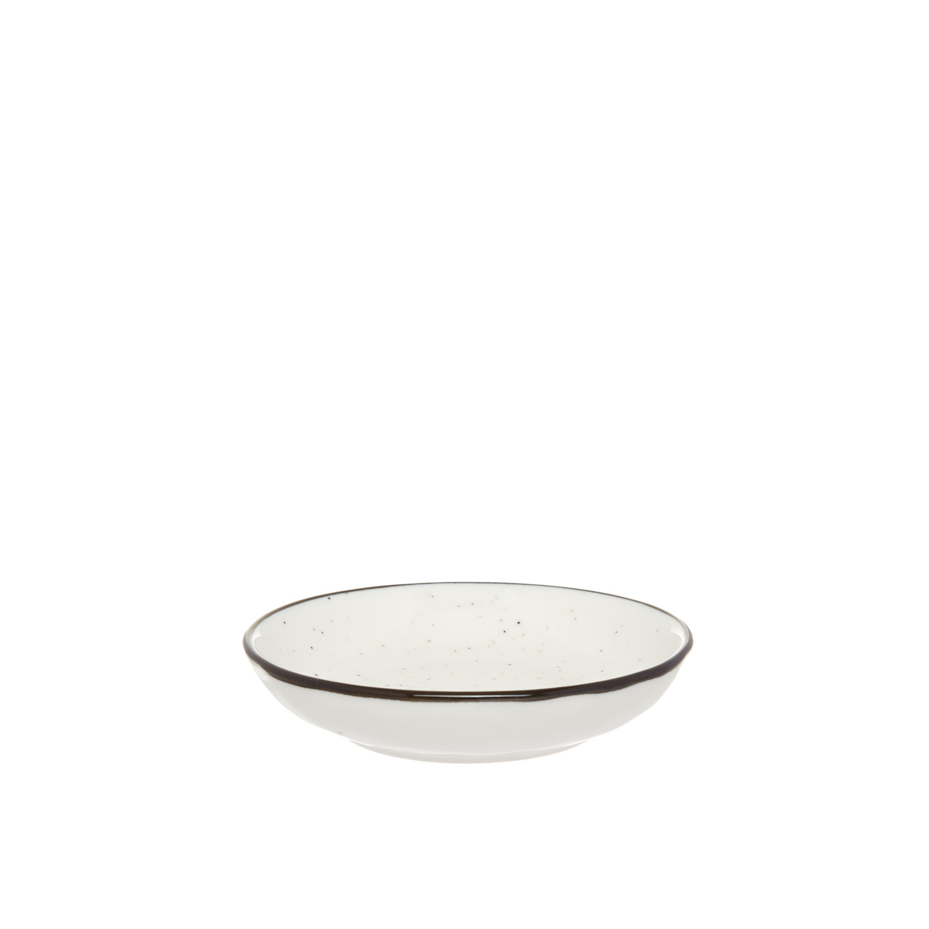 Ginerva porcelain saucer, White, large image number 1