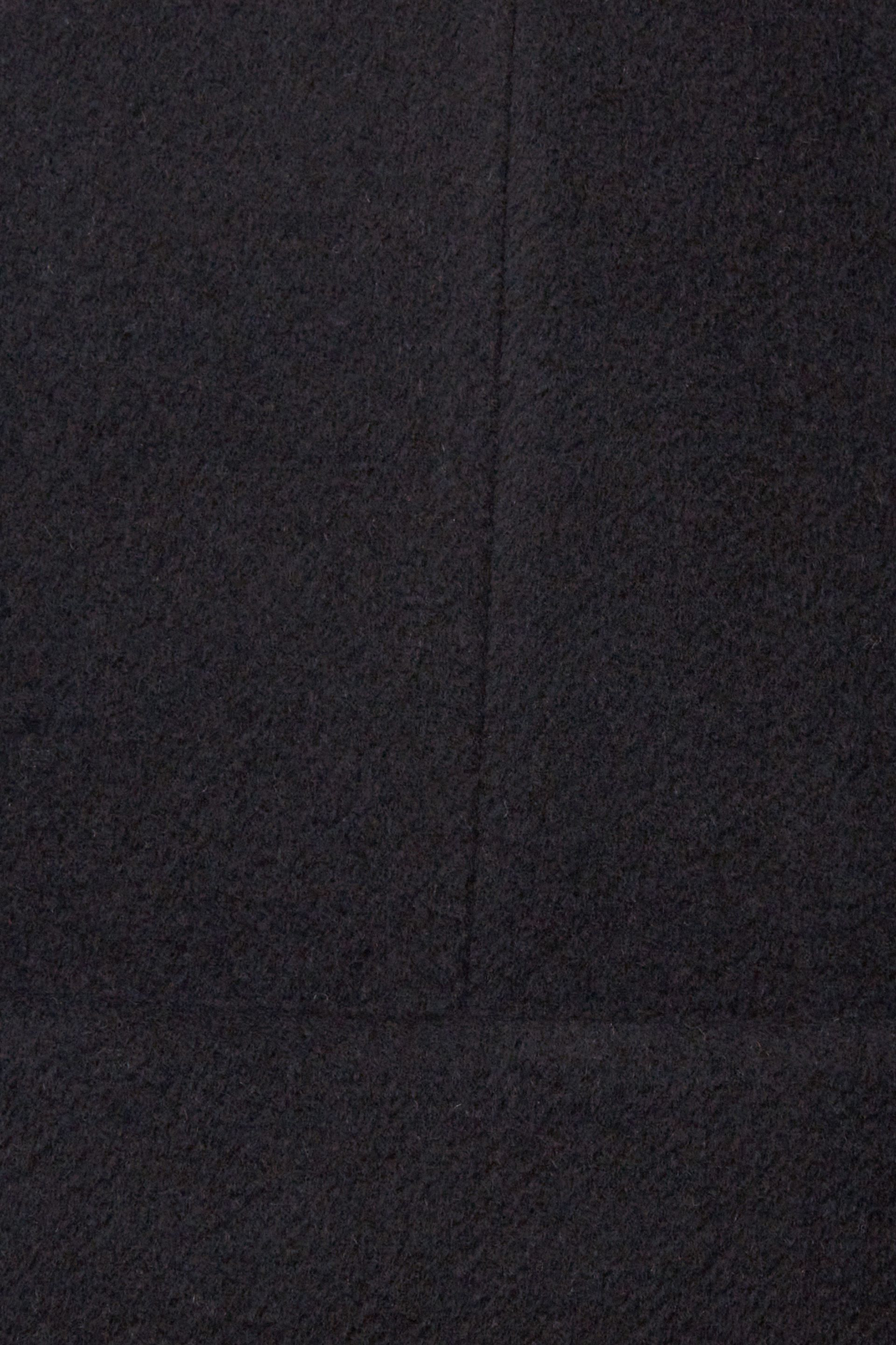 Coat in wool blend, Black, large image number 3