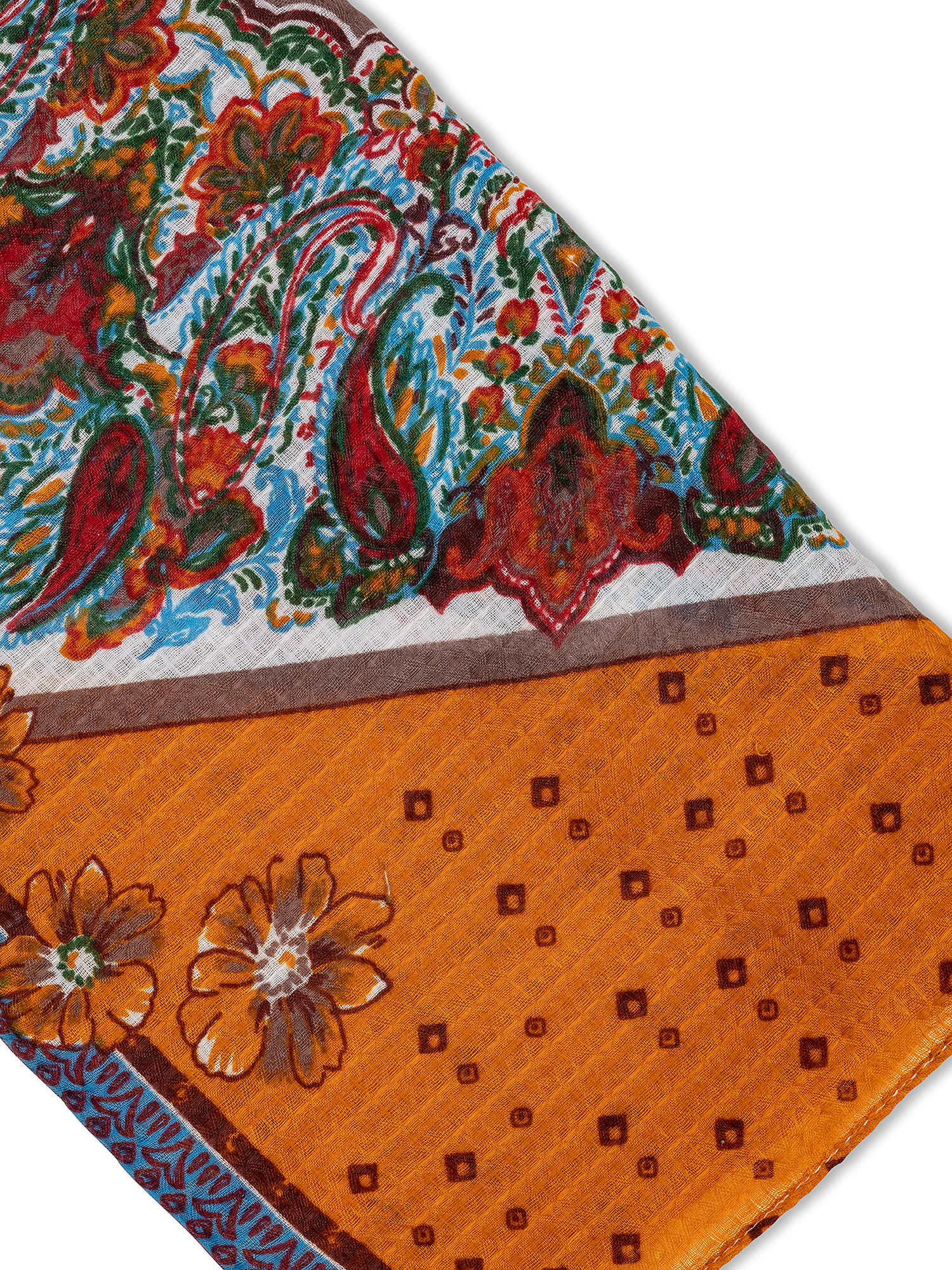 Patterned scarf, Multicolor, large image number 1