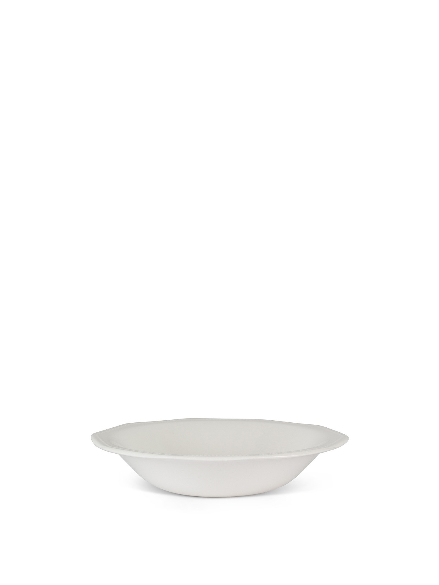 Artic White ceramic salad bowl, White, large image number 0
