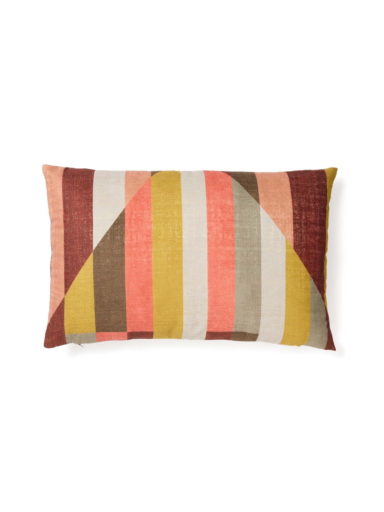 Cuscino 35x55 cm geometrico righe, Multicolor, large image number 0
