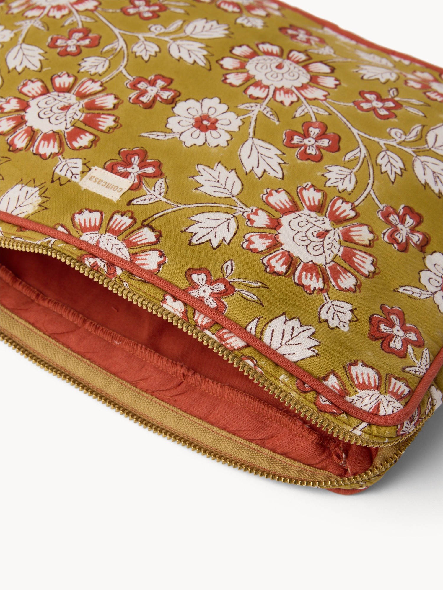 Porta laptop in tessuto stampato, Multicolor, large image number 1