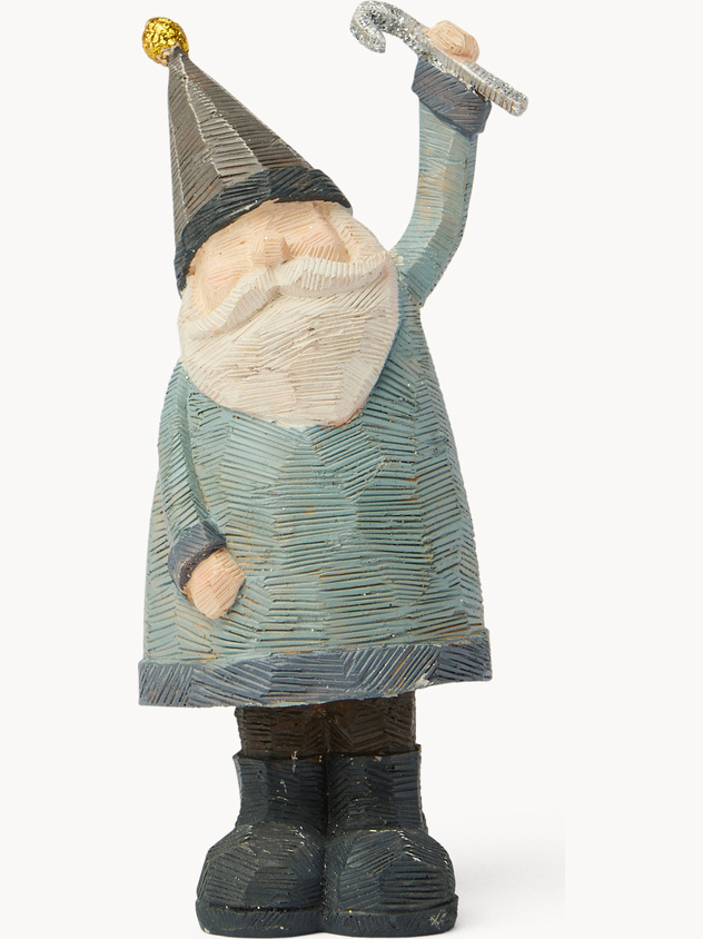 Decorazione in resina a forma di Babbo Natale