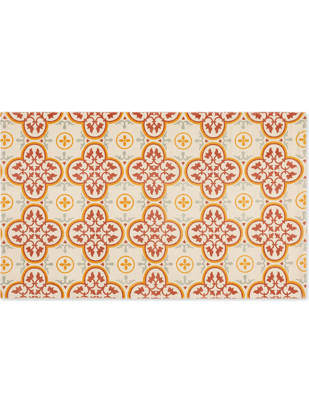 Tappeto poly-cotone stampa Azulejos