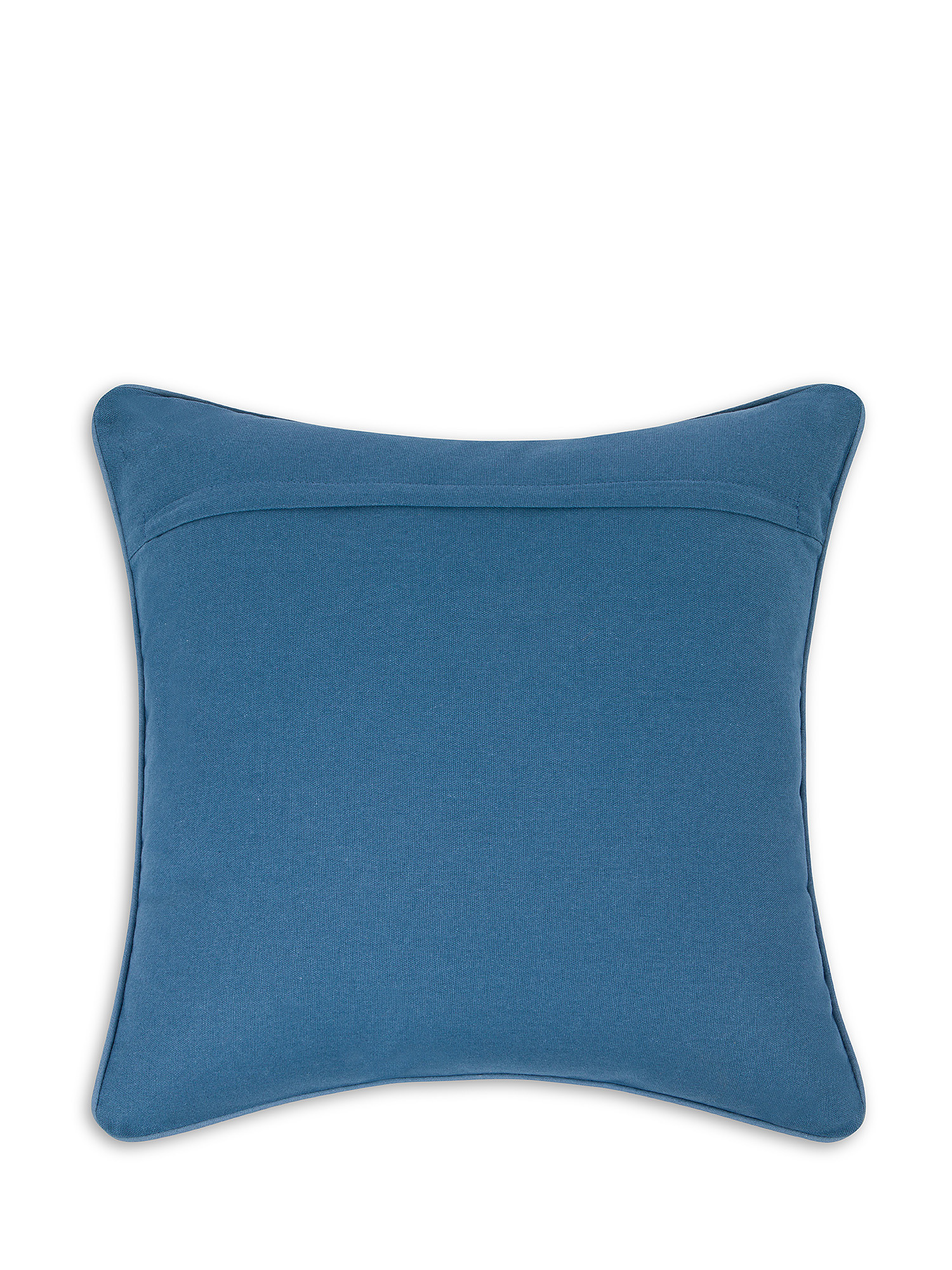 45x45 cm cushion with applications and embroidery, Light Blue, large image number 1