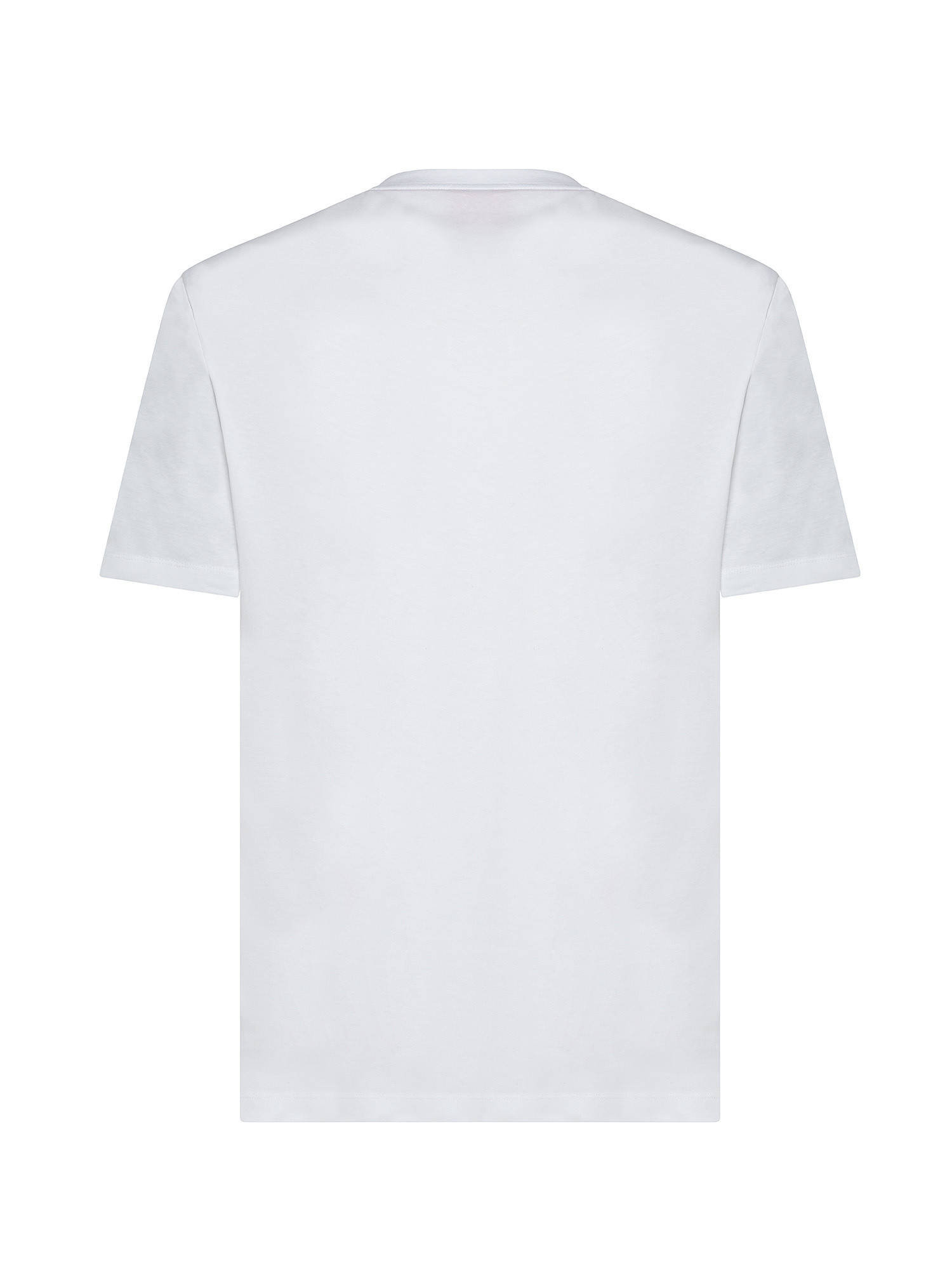 Hugo - Graphic print cotton t-shirt, White, large image number 1