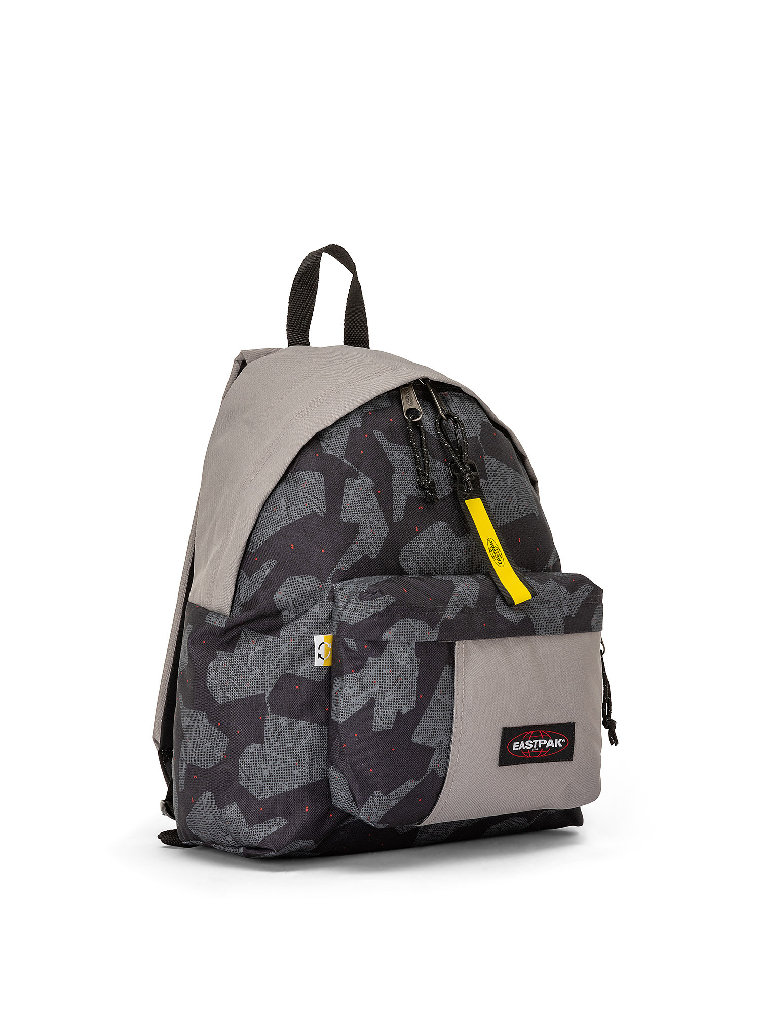 Backpack with laptop compartment and removable key ring, Grey, large image number 1
