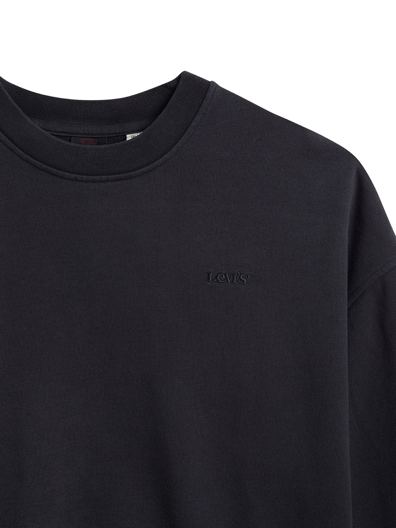 WFH Loungewear sweatshirt, Black, large image number 2