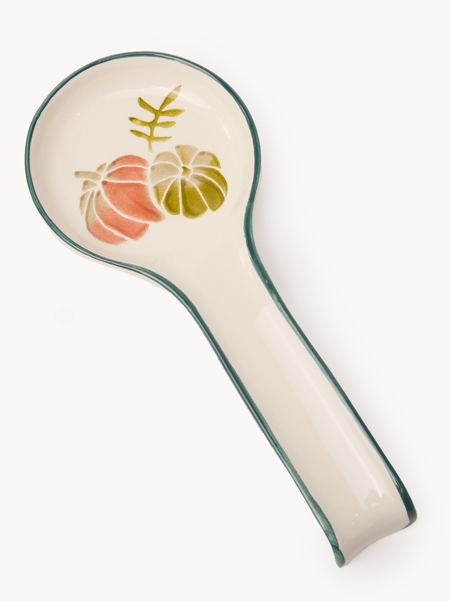 Autumn spoon rest with pumpkins, Multicolor, large image number 1