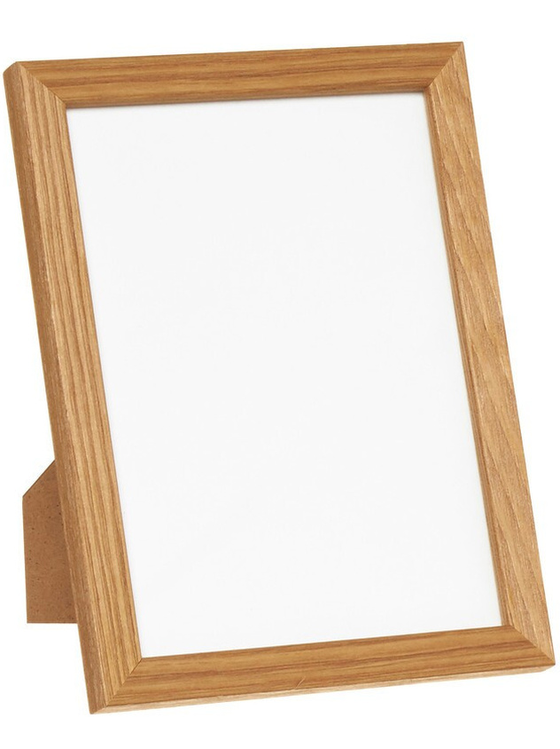 Wooden table photo frame made in Italy