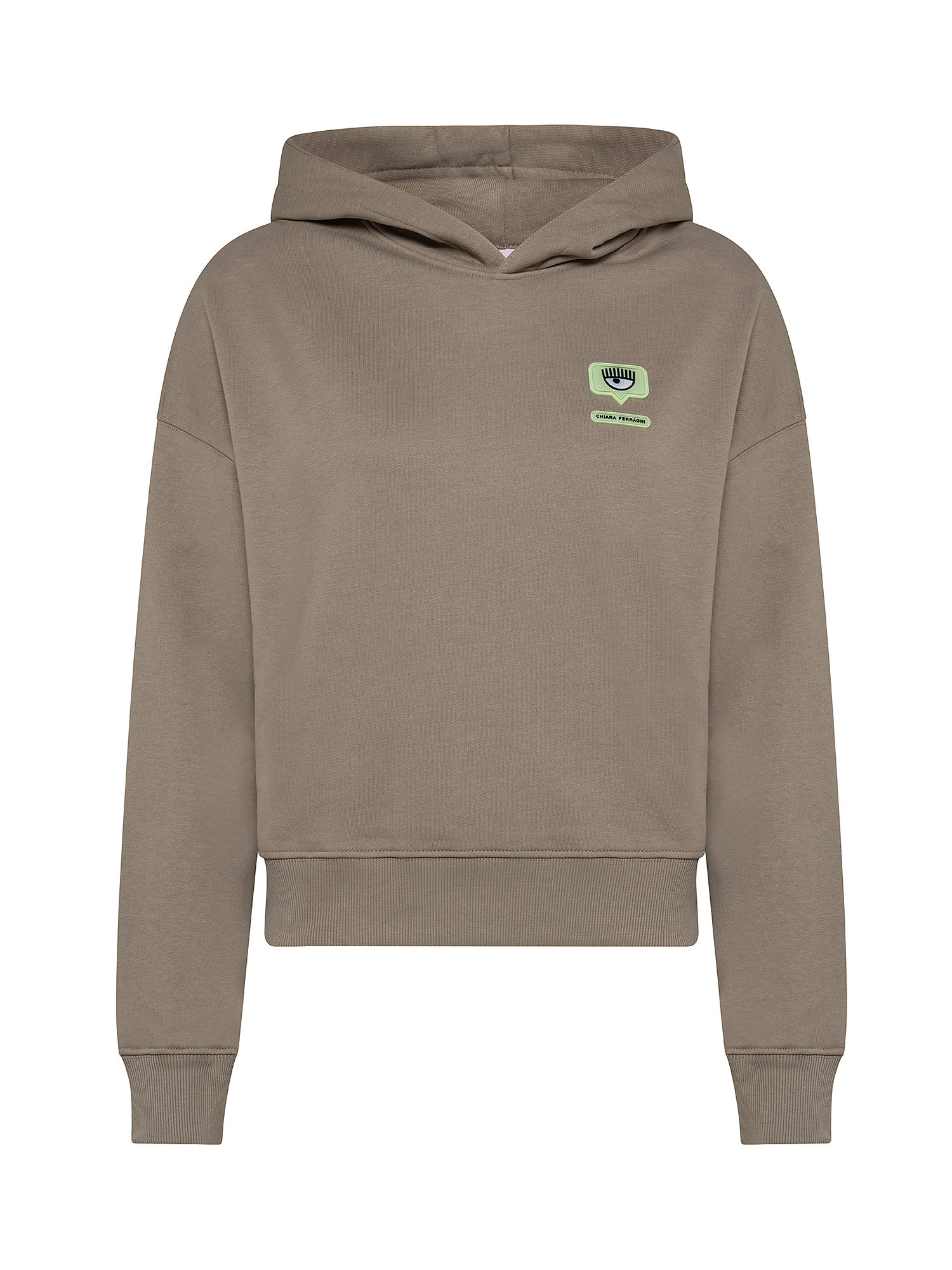 Hooded sweatshirt, Olive Green, large image number 0