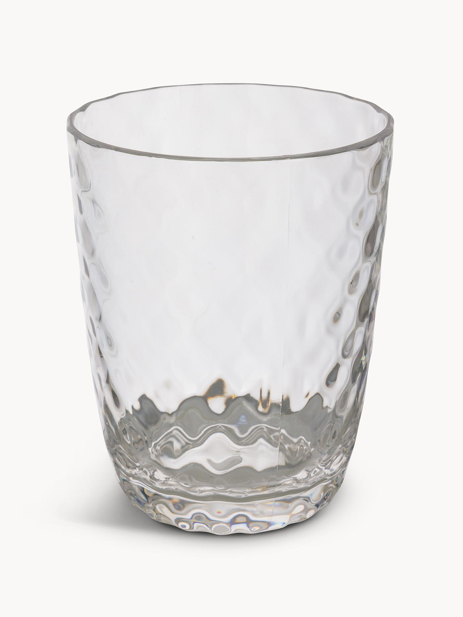 Bicchiere acqua in plastica, Trasparente, large image number 1