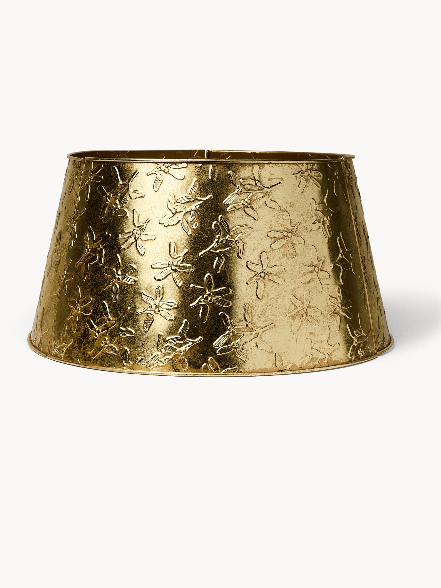 Metal tree base, Gold, large image number 0