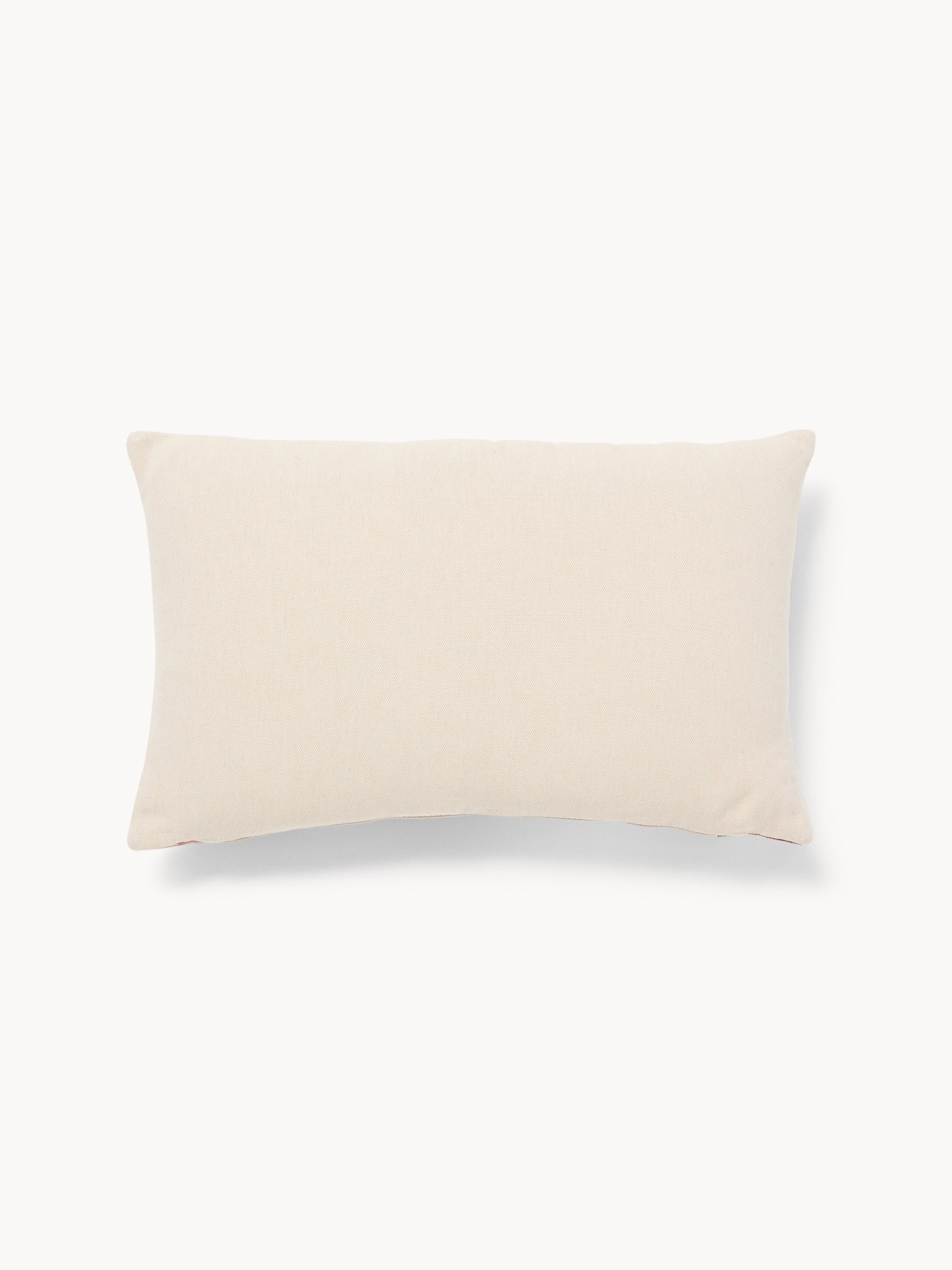 45x45 cm cushion with pomegranate print and fringe, Orange, large image number 1