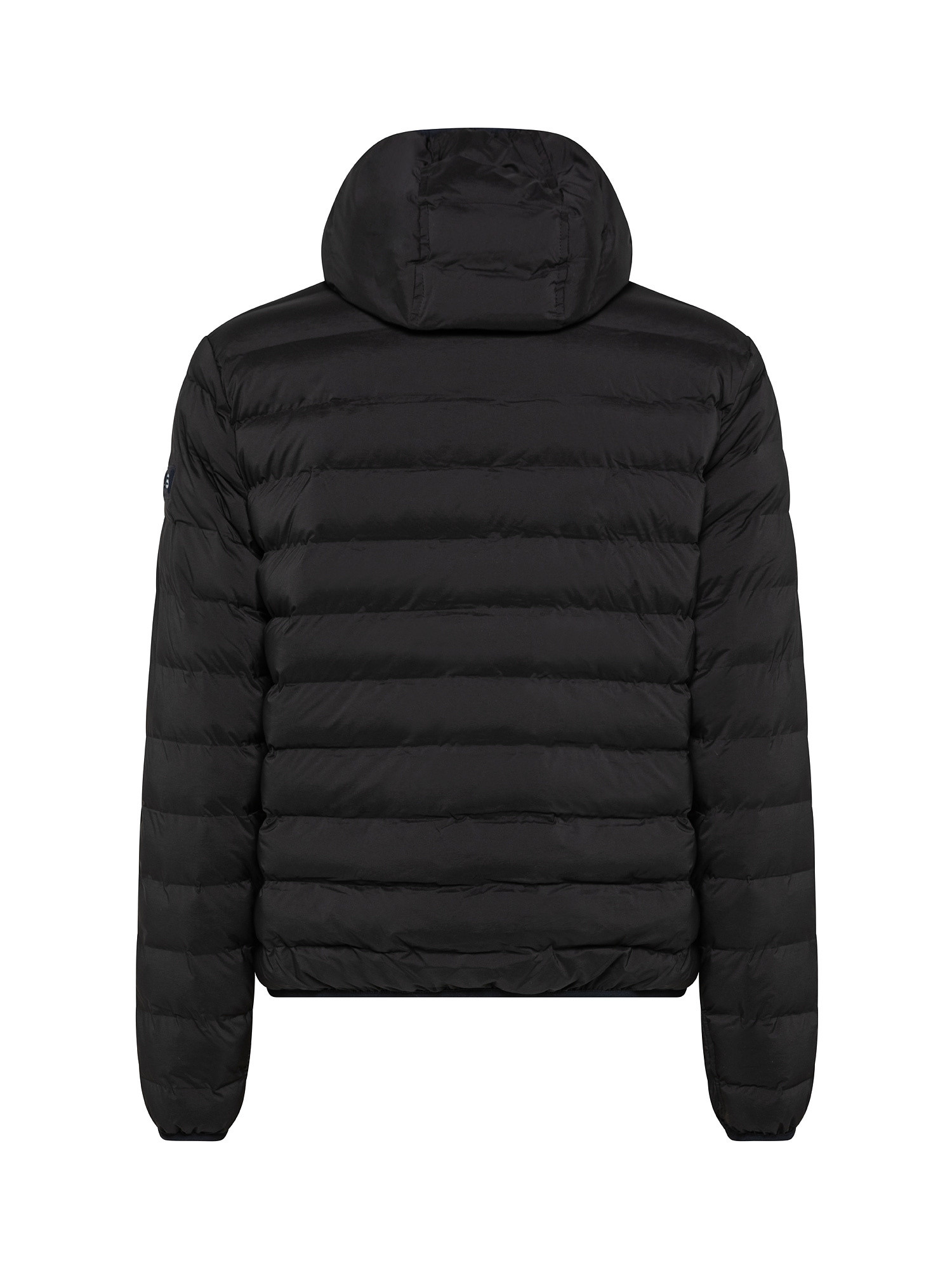 Short down jacket with padding, Black, large image number 1