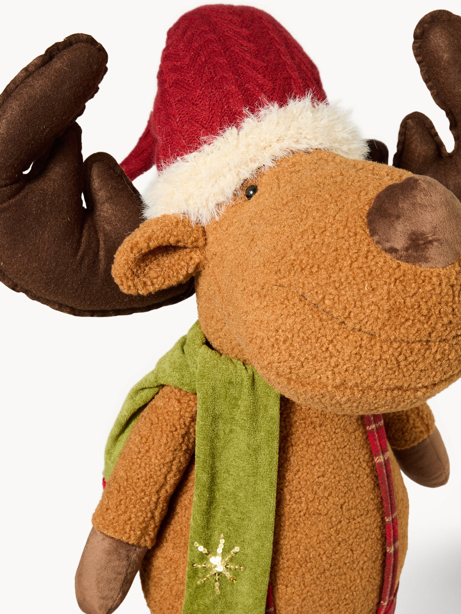 Decorazione natalizia renna XXL, Multicolor, large image number 1