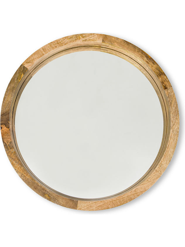 Wooden frame mirror