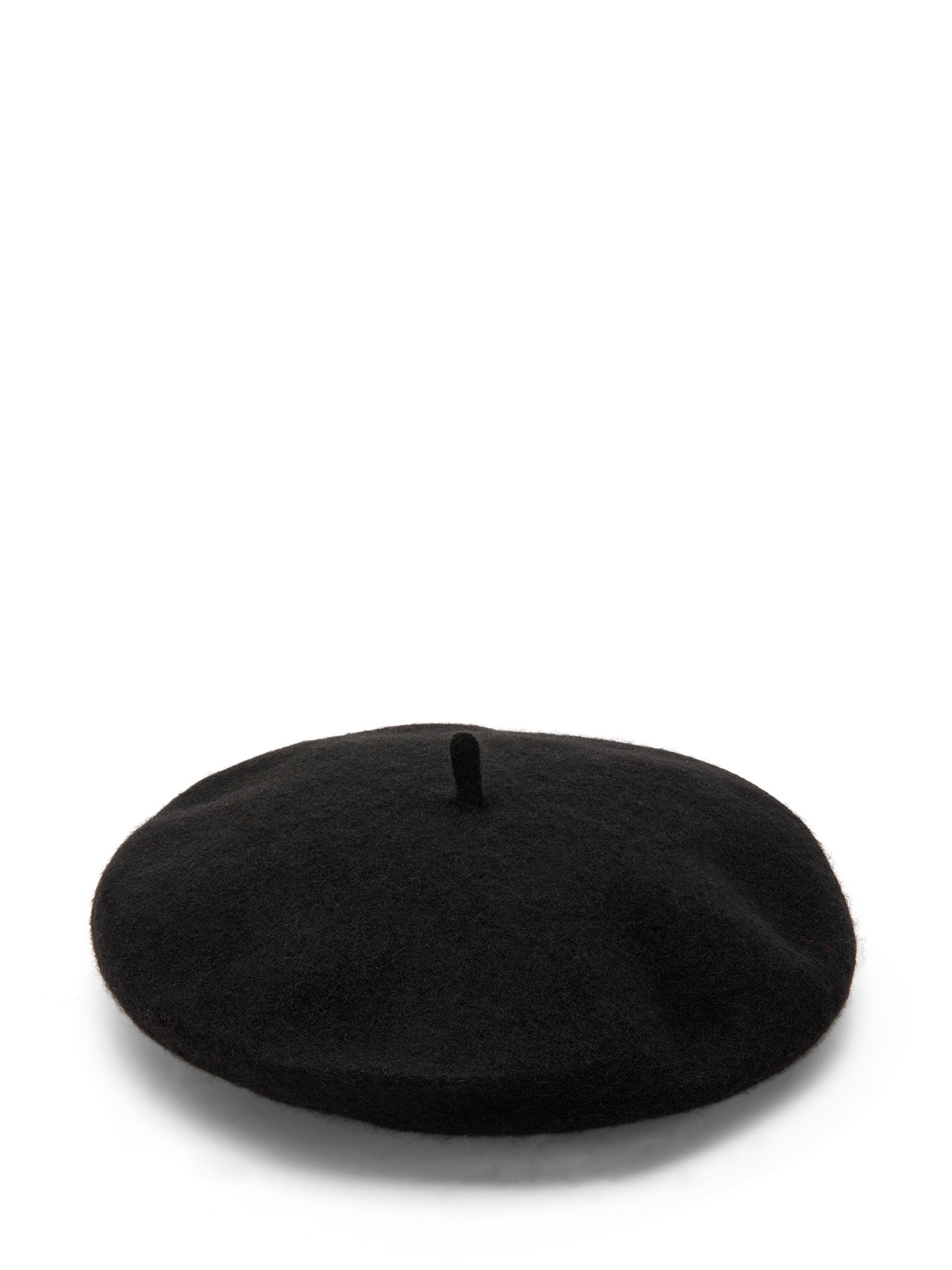 Koan - Pure wool beret, Black, large image number 0