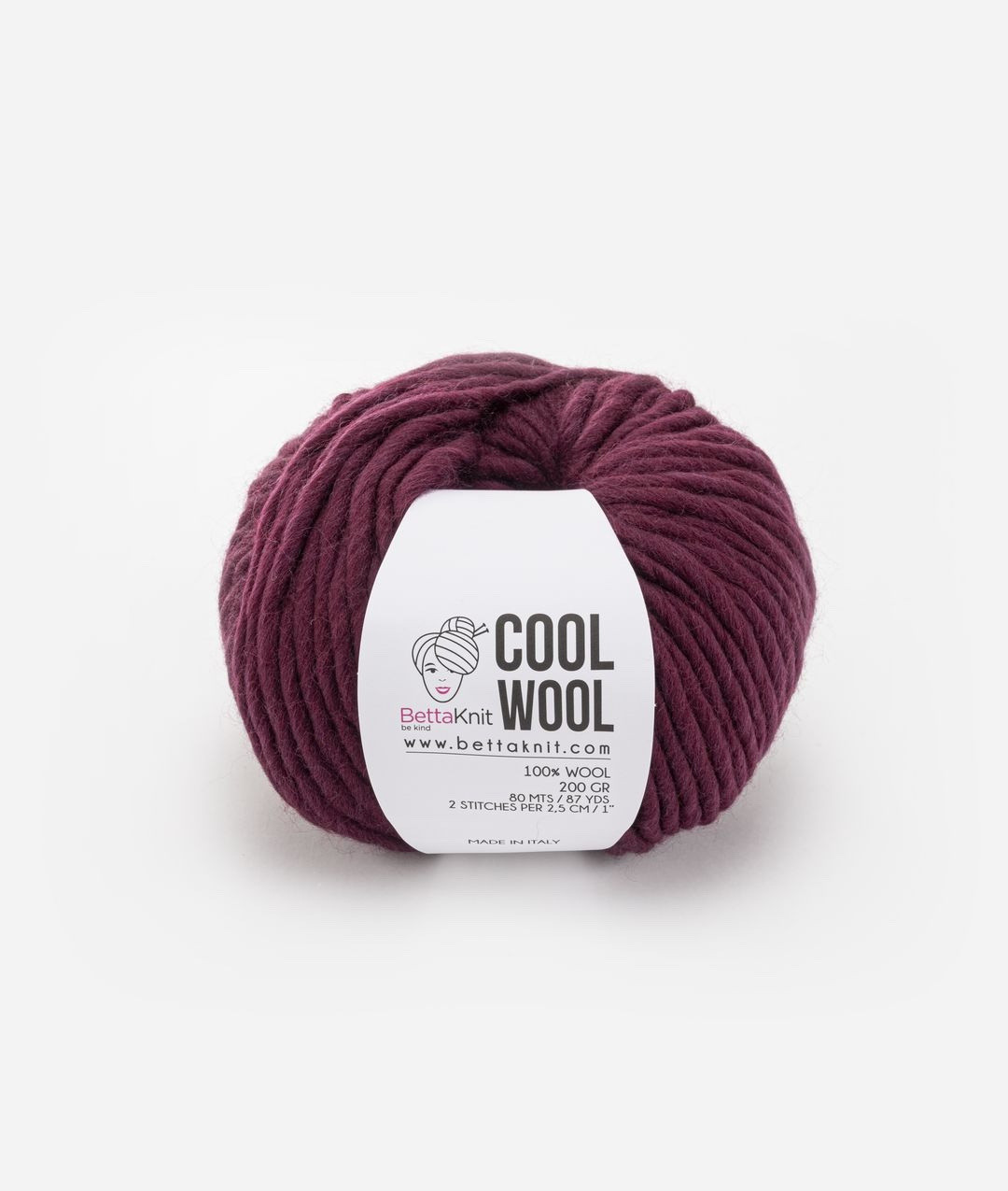Set gomitolo Cool Wool pura lana by BettaKnit, Viola, large image number 0