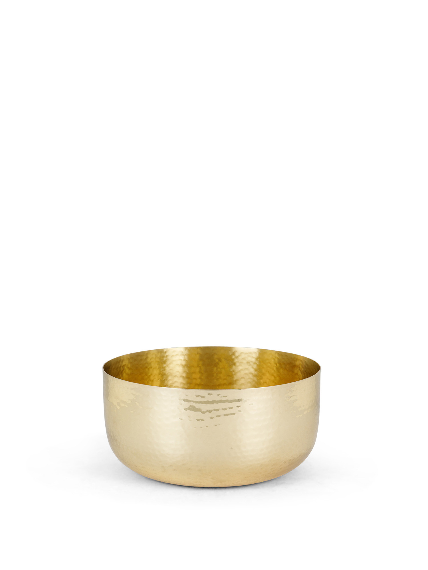 Hammered steel cup, Gold, large image number 0