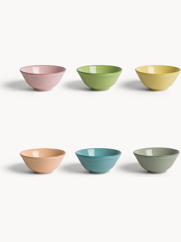 Pastel Portuguese ceramic bowls