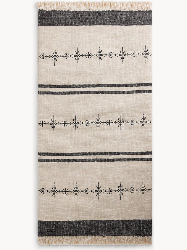 Cuscino topper ricamato 50x100cm