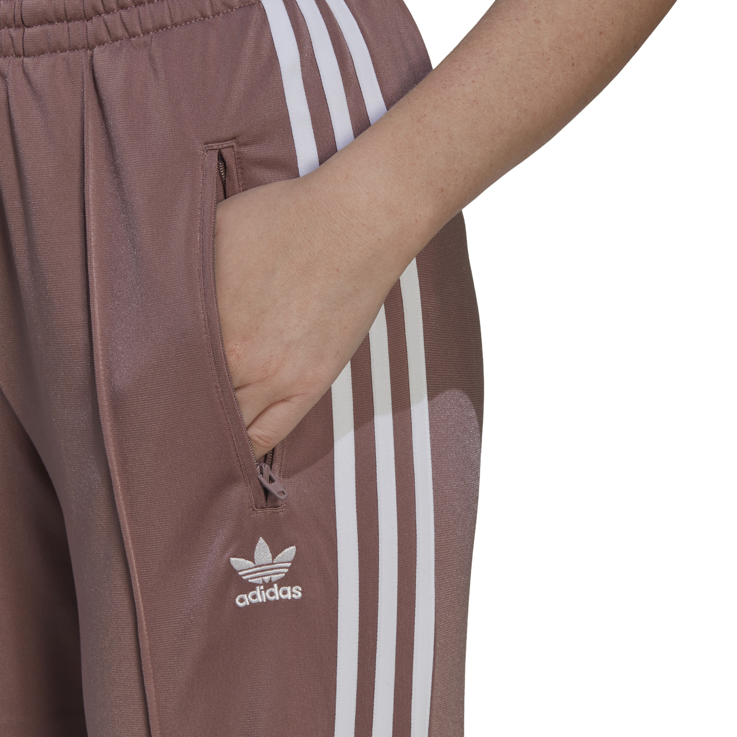 Adidas - Pantalone sportivo adicolor, Rosa antico, large image number 2